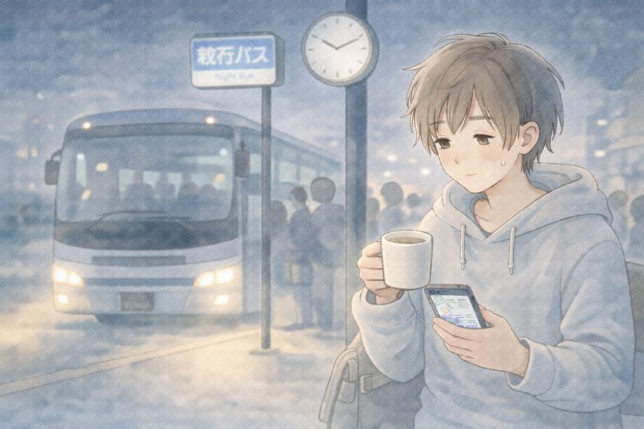 コミケの夜行バス