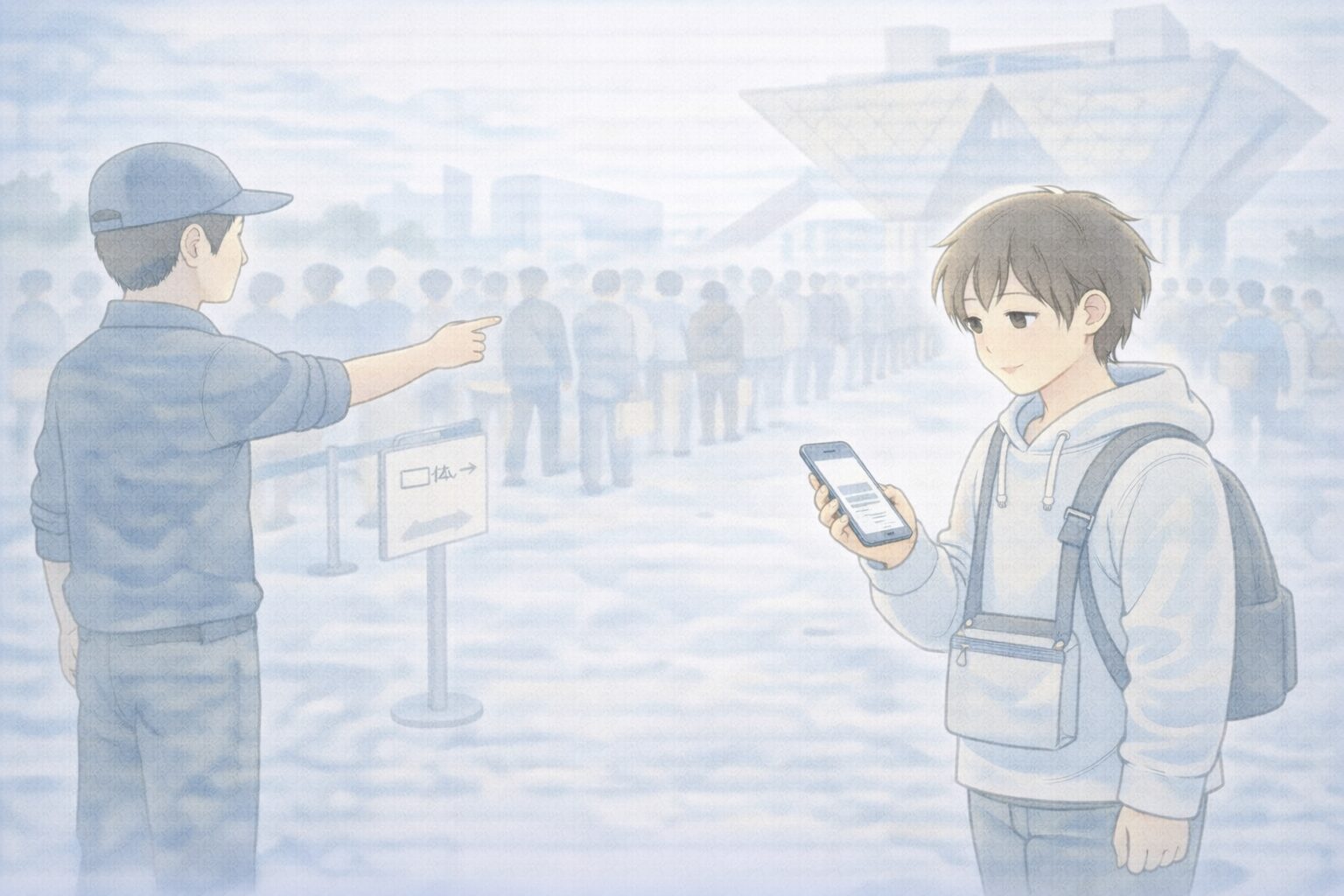 コミケ 当日の入場手順