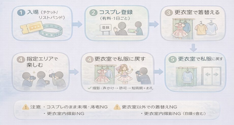 コミケ コスプレ