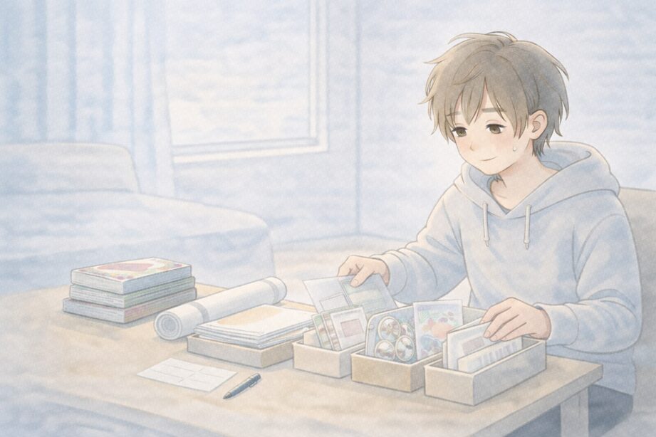 コミケ 同人誌の収納