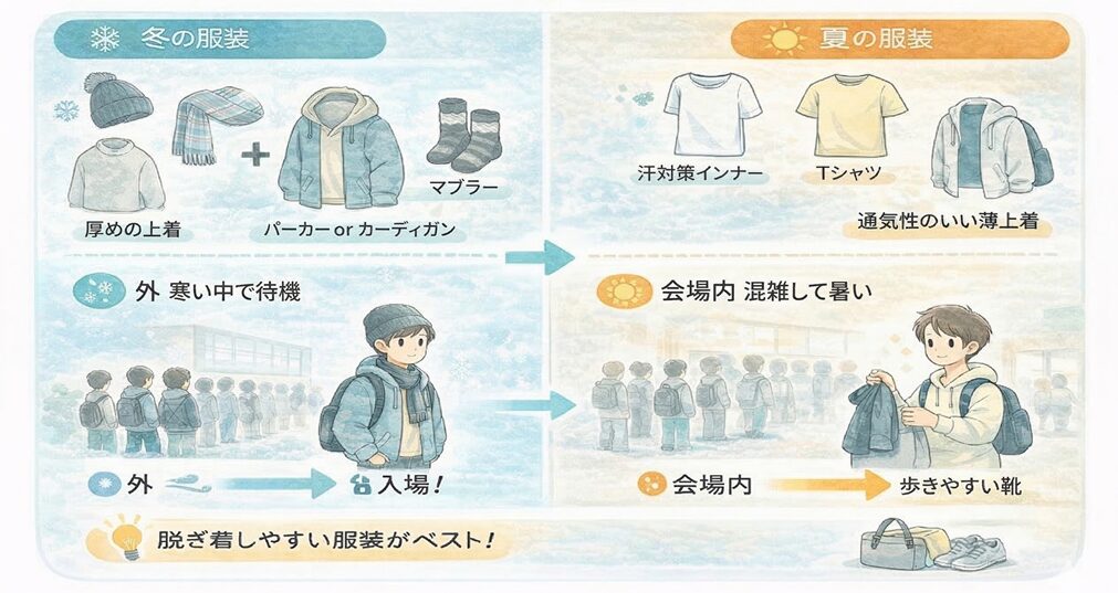 コミケでの服装のポイント