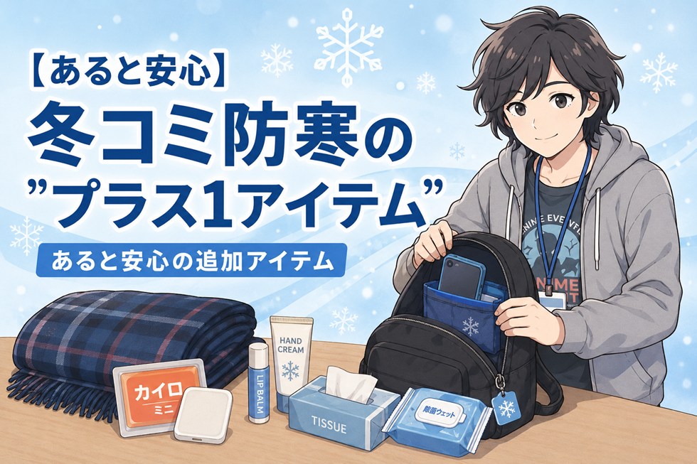 冬コミ防寒の“プラス1アイテム”