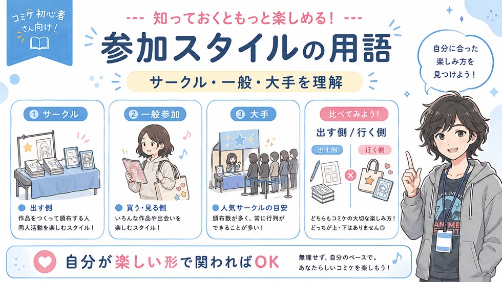 参加スタイル・人種（？）まわりの用語