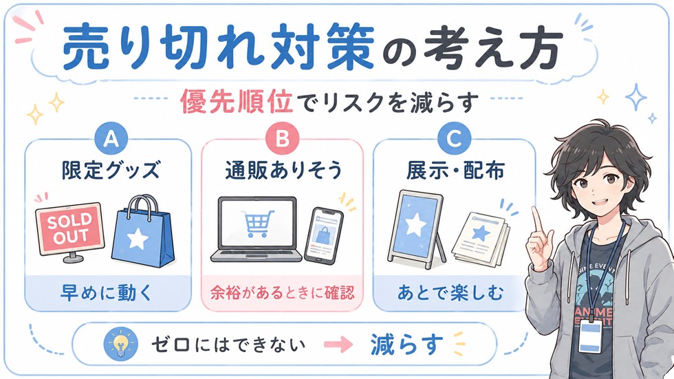売り切れが不安なときの考え方:時間帯と在庫の“よくある傾向”