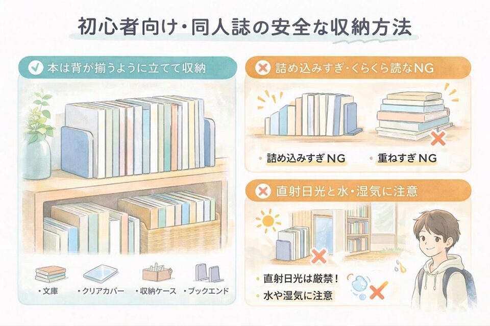 同人誌の収納