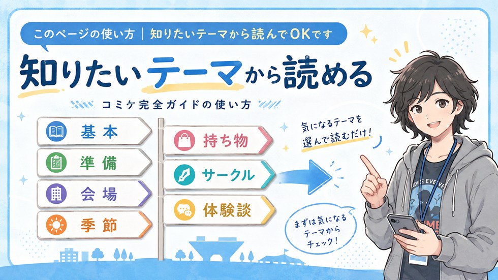 このページの使い方｜知りたいテーマから読んでOKです