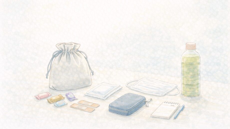 コミケ【あると便利】余裕があれば入れておきたいもの