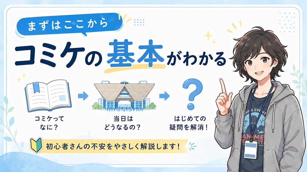 まずはここから｜コミケの基本がわかる入門記事