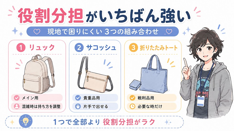 タイプ別おすすめ:女性向け“現地で困りにくい”組み合わせ