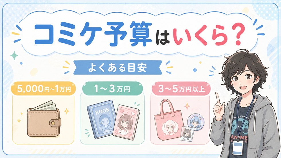 コミケの予算、みんないくらぐらい使ってる？