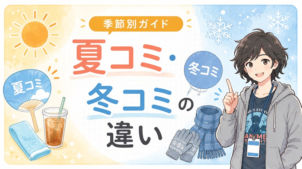 季節別ガイド｜夏コミ・冬コミ