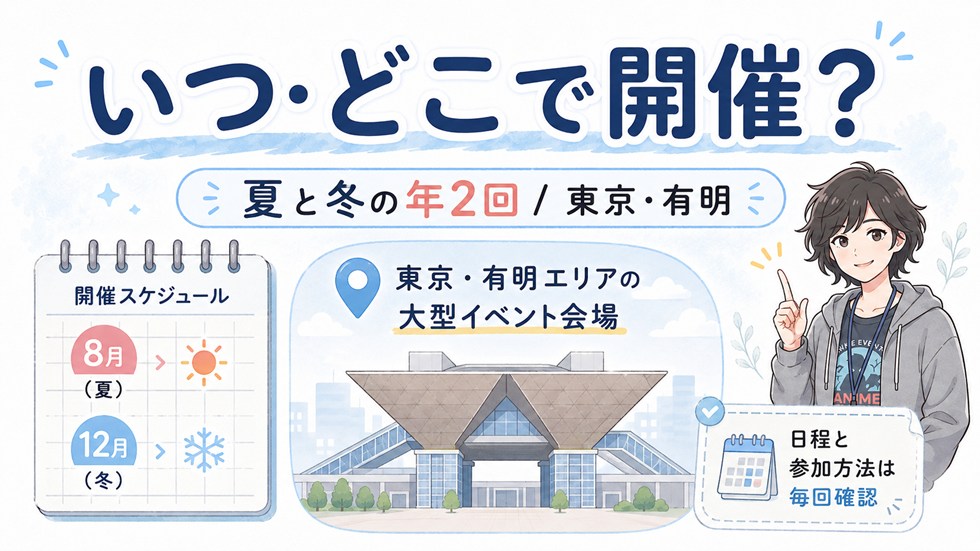 いつ・どこで開かれているの？