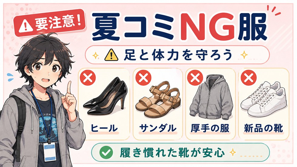 要注意！夏コミNG服