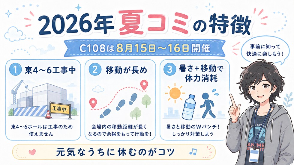 2026年夏コミの特徴