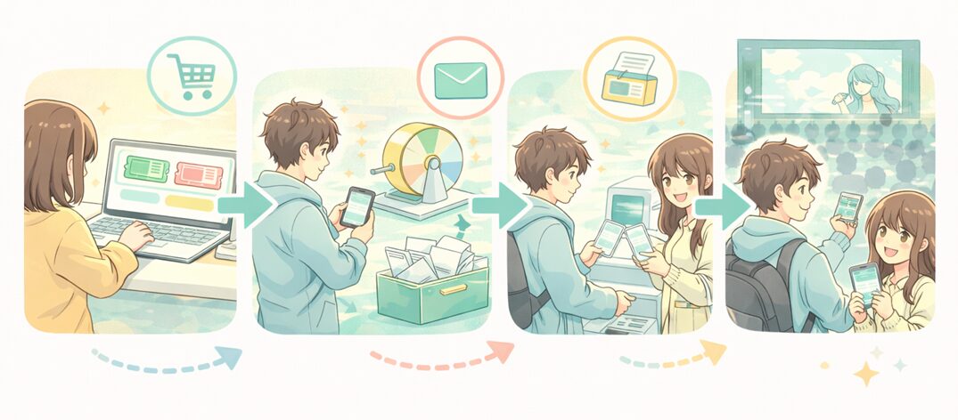 購入からステージ観覧までの完全ステップ