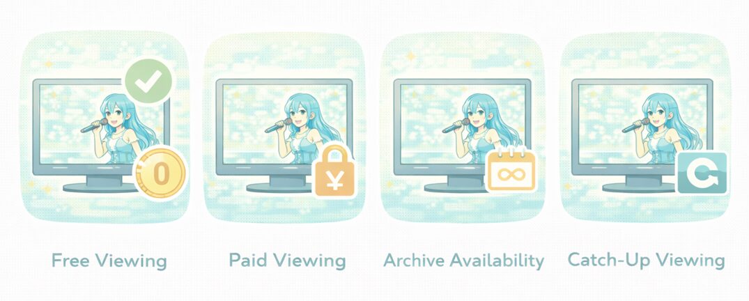 アニメジャパンは無料配信・アーカイブ・見逃し配信はある?