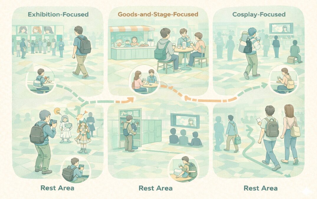 初心者向け！目的別・AnimeJapan回り方モデルコース