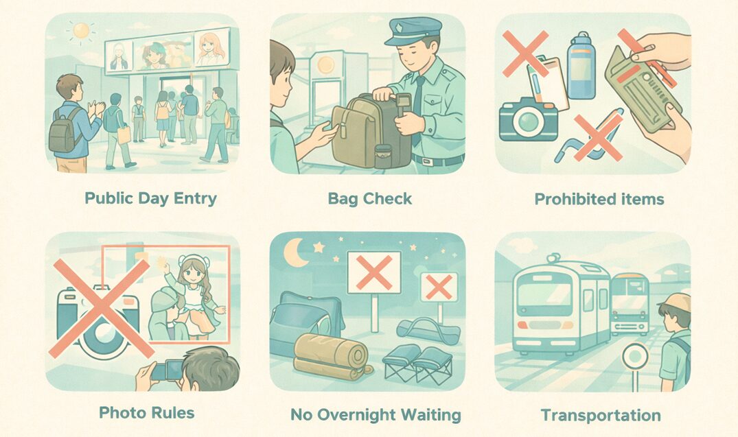 AnimeJapan 2026は初心者でも行ける？参加前に知りたい基本ルール