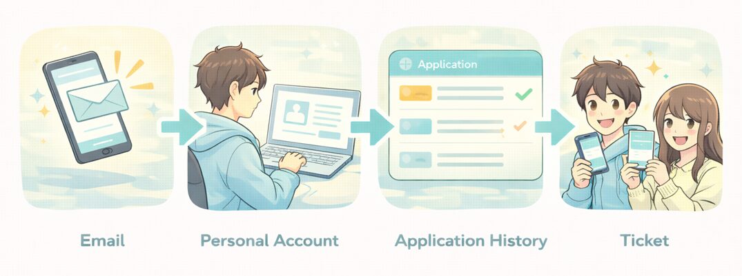 AnimeJapan 2026ステージの当落はどこで確認する？