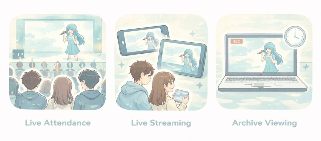 アニメジャパンでステージのライブ配信や見逃しアーカイブはある？