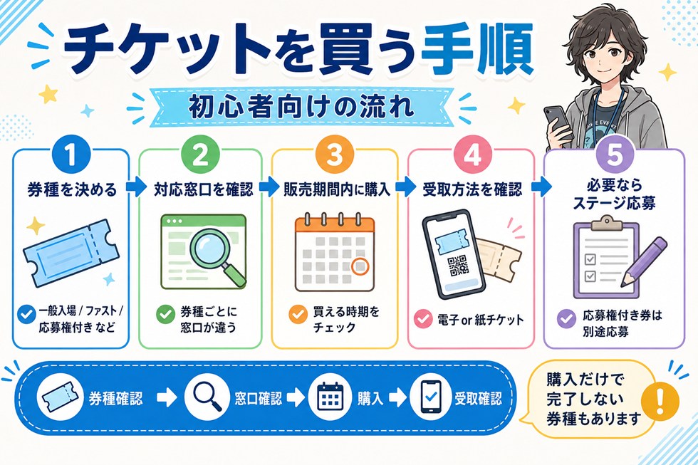 AnimeJapanチケットを買う手順(初心者向け)