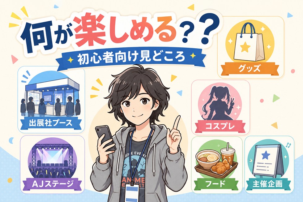 AnimeJapanでは何が楽しめる？初心者向け見どころ