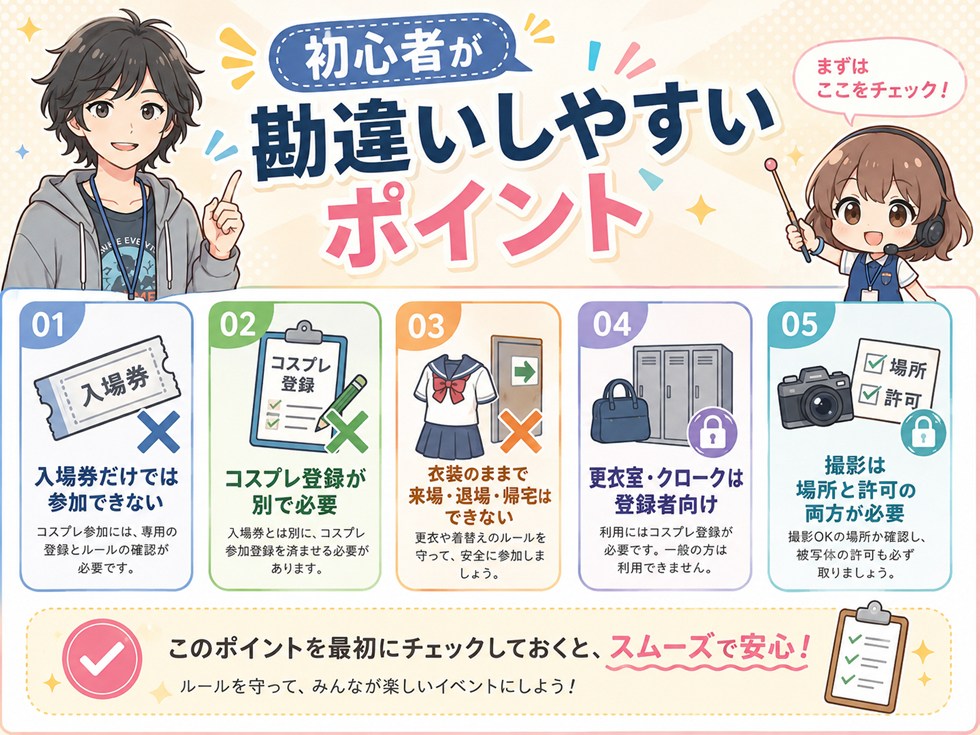 初心者が勘違いしやすいポイント