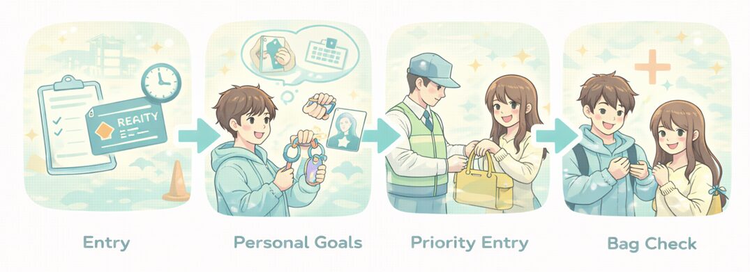 AnimeJapanは何時に行く？