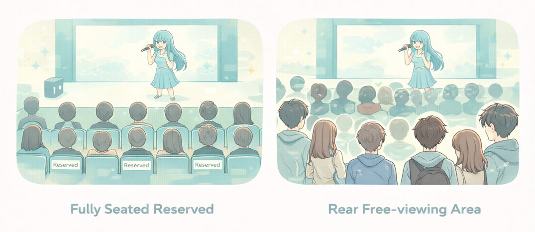 落選したらどうする？ステージ別の見方と自由観覧