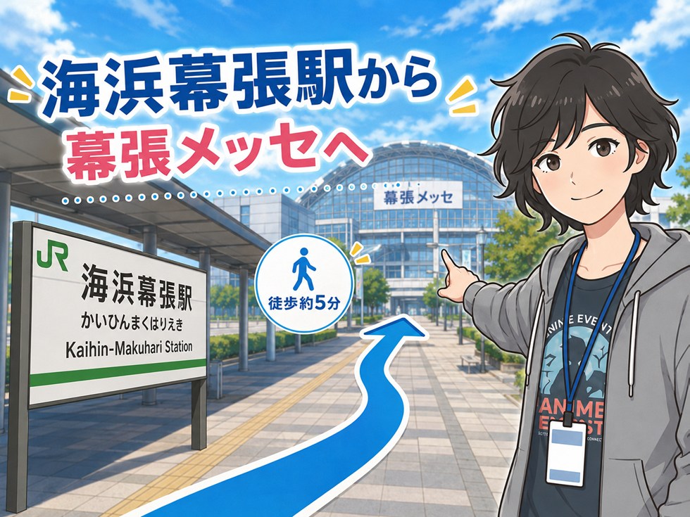 幕張メッセへのアクセス｜最寄りは海浜幕張駅
