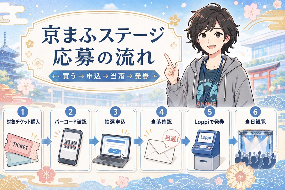 京まふステージ応募の流れ