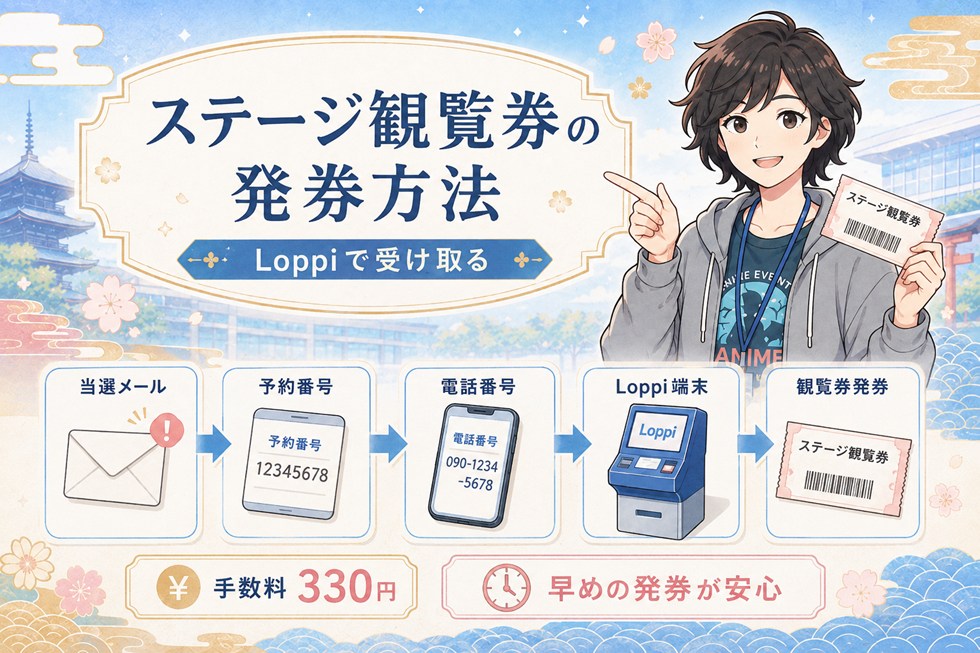 ステージ観覧券の発券方法