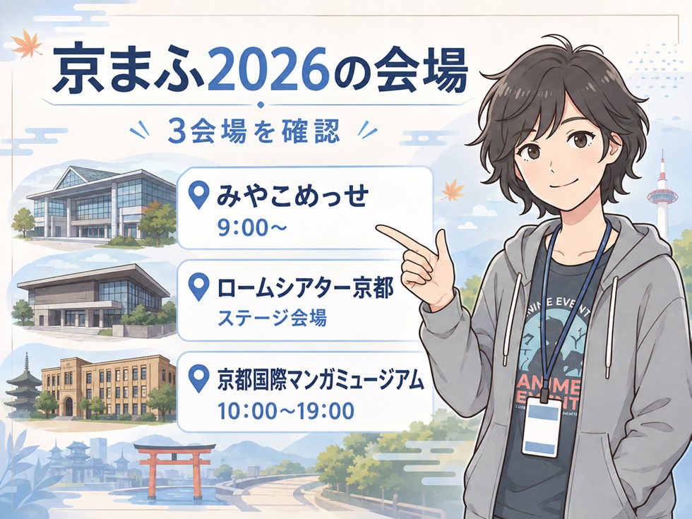 京まふ2026の会場と開催時間