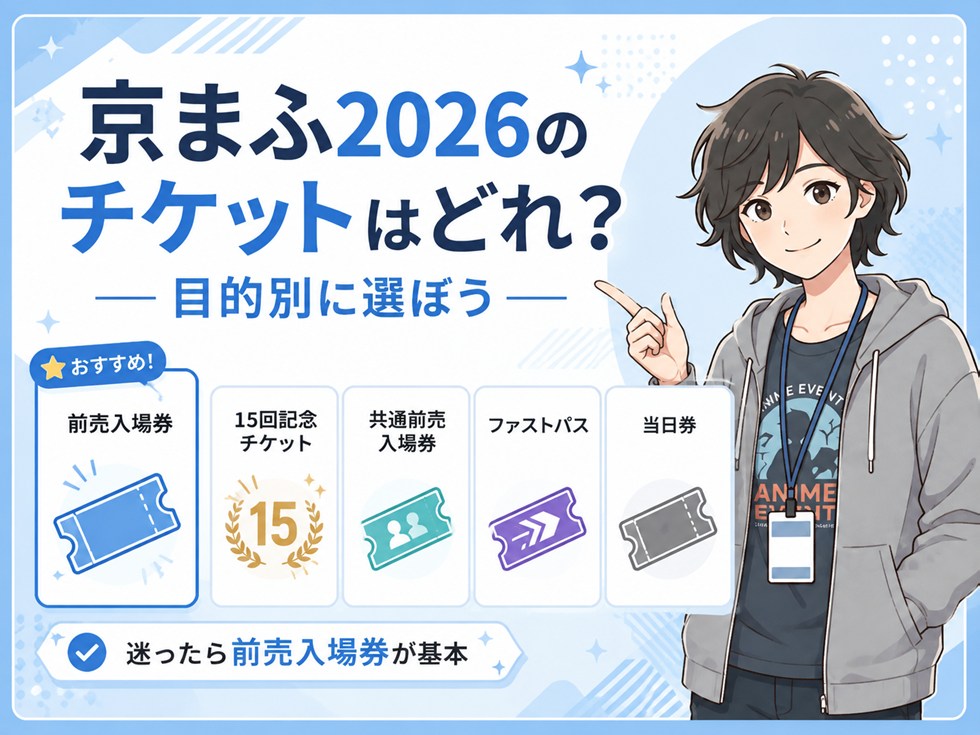 京まふ2026のチケットはどれ？