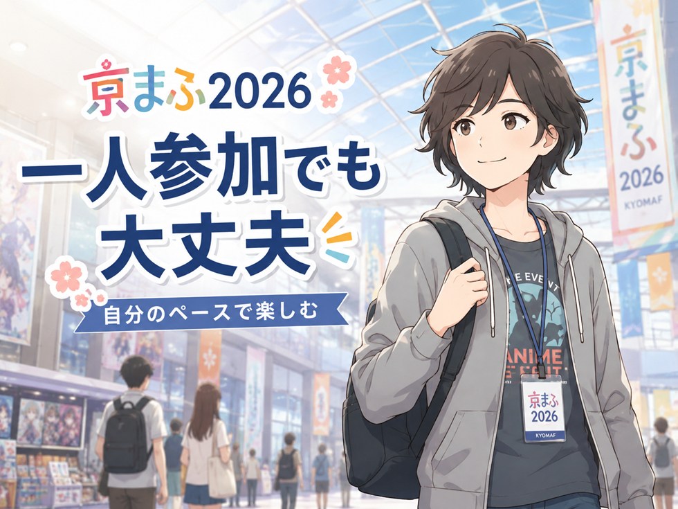 京まふは一人参加でも大丈夫？