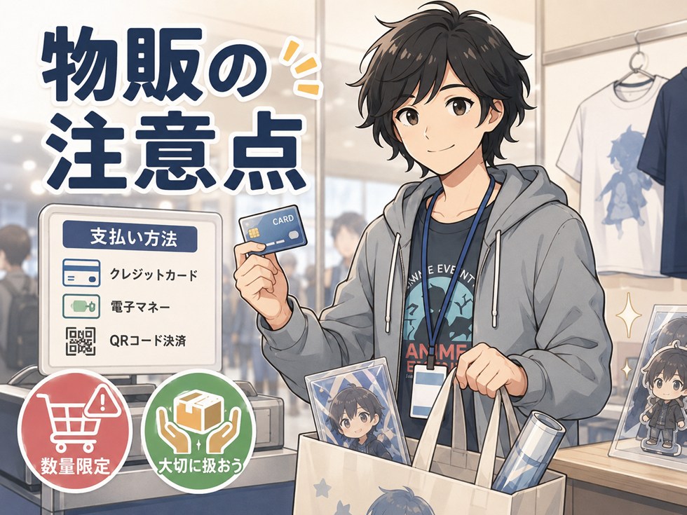 物販で注意したいこと