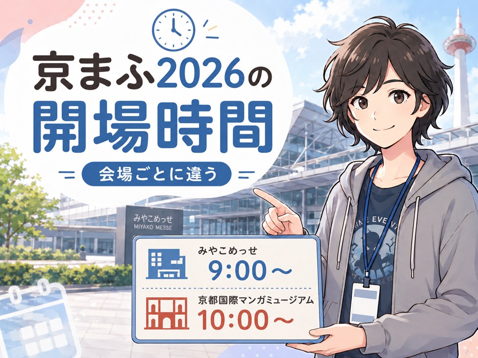 京まふ2026の開場時間