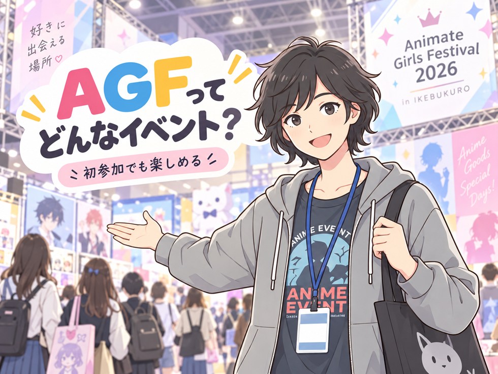 AGFってどんなイベント？初参加でも楽しめる？