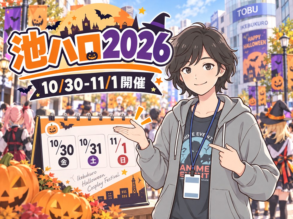 池ハロ2026はいつ?10月30日~11月1日の3日間開催